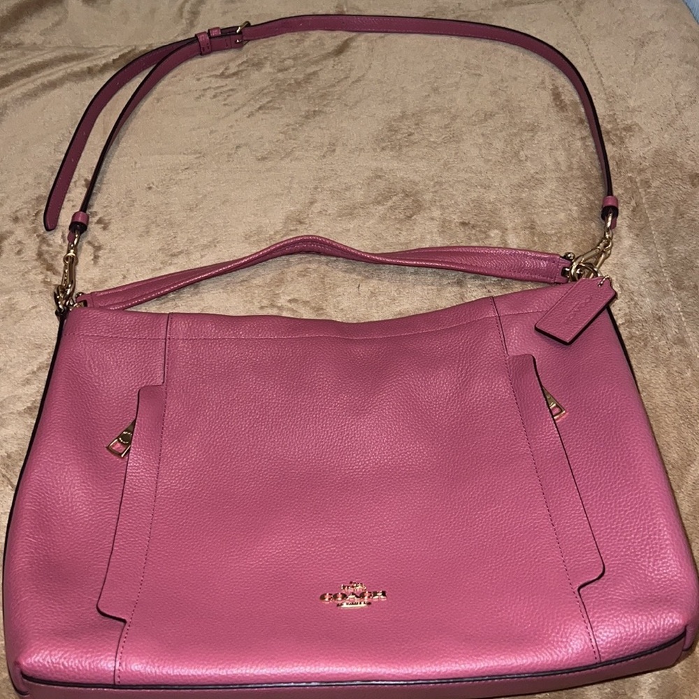 NWOT Coach Bag- soft and roomy !  Very stylish!  You will love this bag!